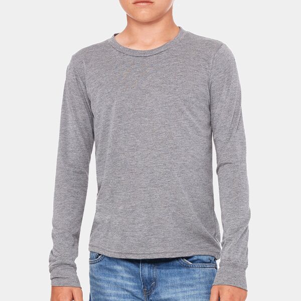Youth Triblend Long-Sleeve T-Shirt Thumbnail