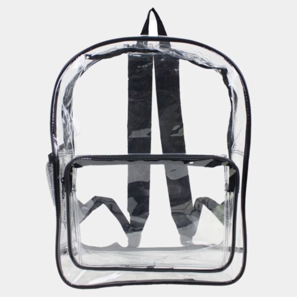 Large 17" Heavy Duty Clear Backpack Thumbnail