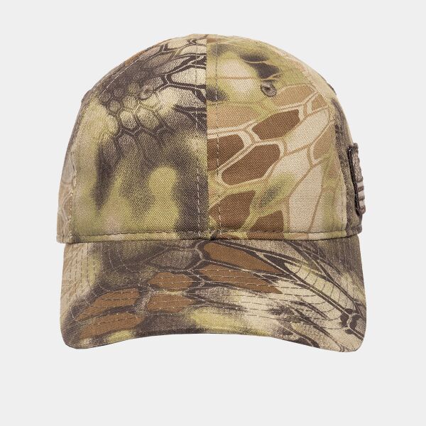 Unstructured Camo With Flag Hat Thumbnail