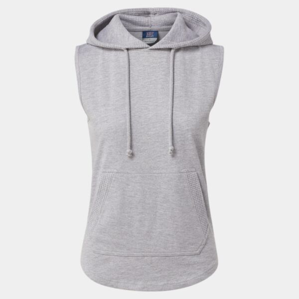 Women's Kinsley Sleeveless Hooded Sweatshirt Thumbnail