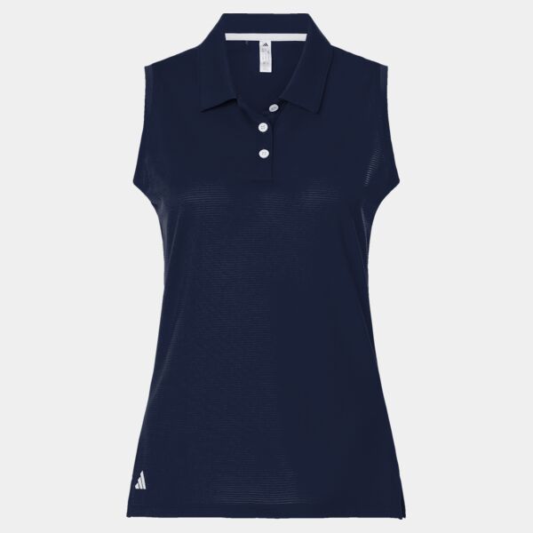 Women's Ottoman Sleeveless Polo Thumbnail