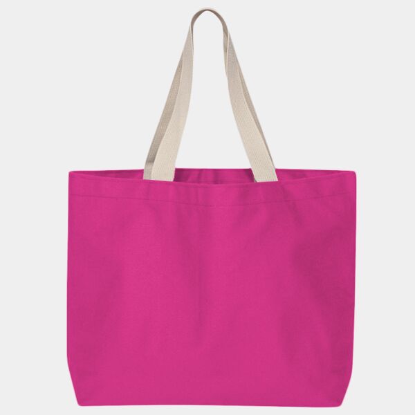 USA-Made Canvas Jumbo Tote Bag Thumbnail