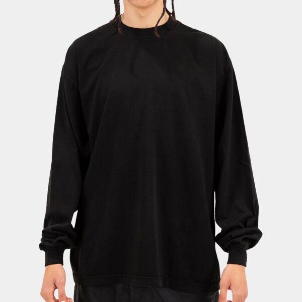 Unisex Max Heavyweight Garment-Dyed Long Sleeve T-Shirt Thumbnail