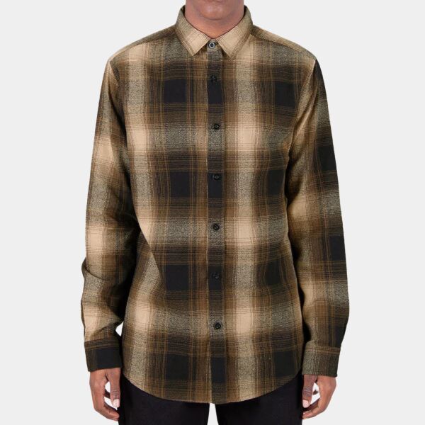 Unisex Plaid Flannel Overshirt Thumbnail