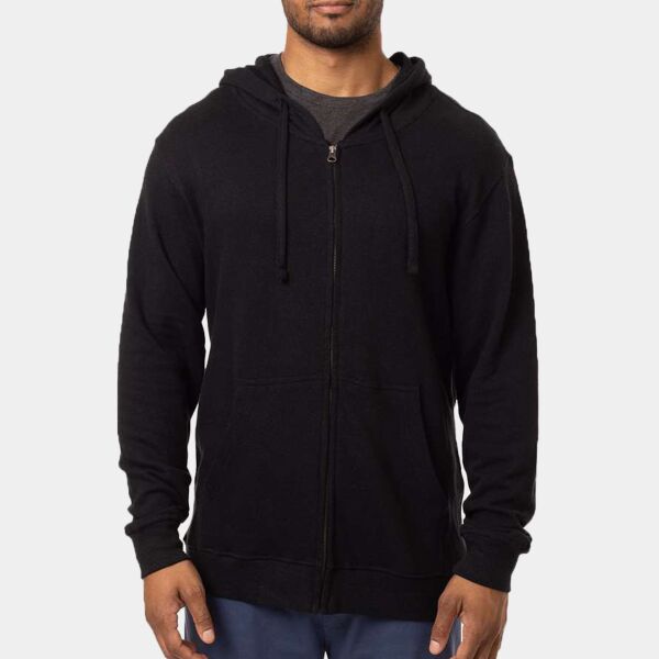 Unisex Hemp Hero Full-Zip Hooded Sweatshirt Thumbnail