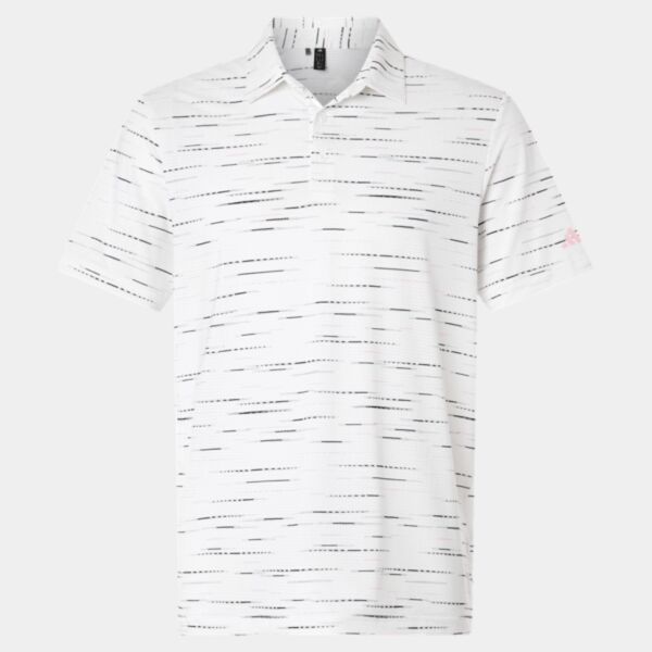 Men's Ultimate365 Mesh Glimmer Print Polo Thumbnail