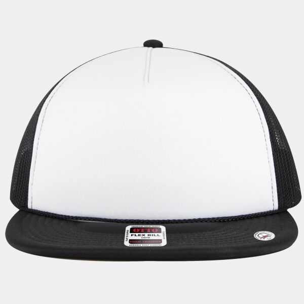 OTTO CAP® "OTTO SNAP" 5 Panel Pro Style Mesh Back Trucker Snapback Hat Thumbnail