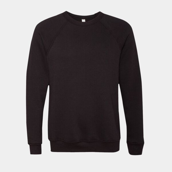 Unisex Sponge Fleece Raglan Crewneck Sweatshirt Thumbnail