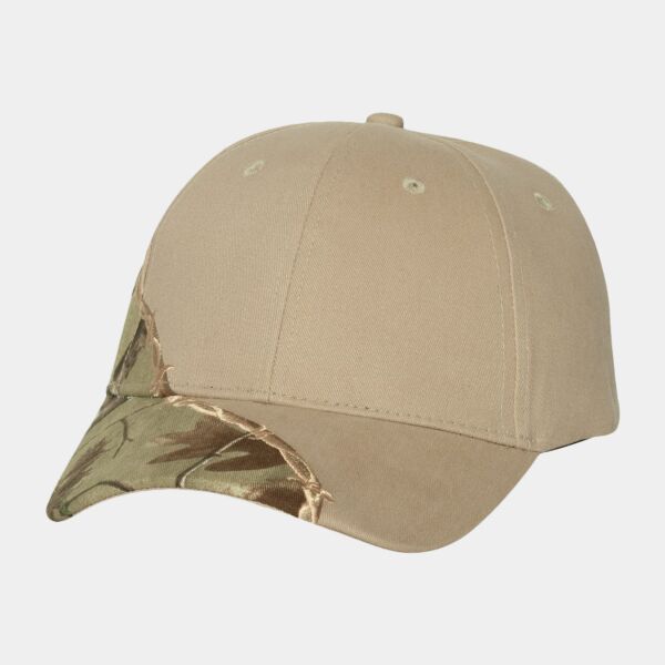 Licensed Camo with Barbed Wire Embroidery Cap Thumbnail