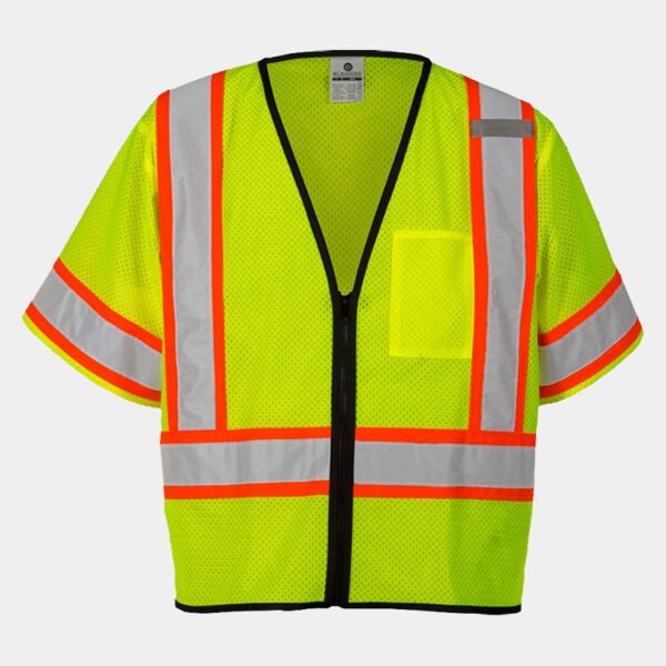 Unisex Class 3 Mesh Zippered Vest Thumbnail