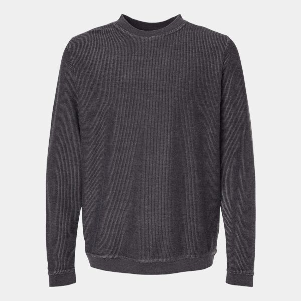Unisex Corded Crewneck Sweatshirt Thumbnail