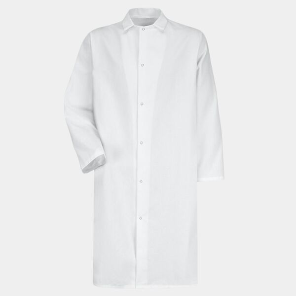 Unisex Gripper - Front Butcher Frock - No Pockets Thumbnail