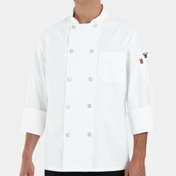 Ten Pearl Button Chef Coat Thumbnail