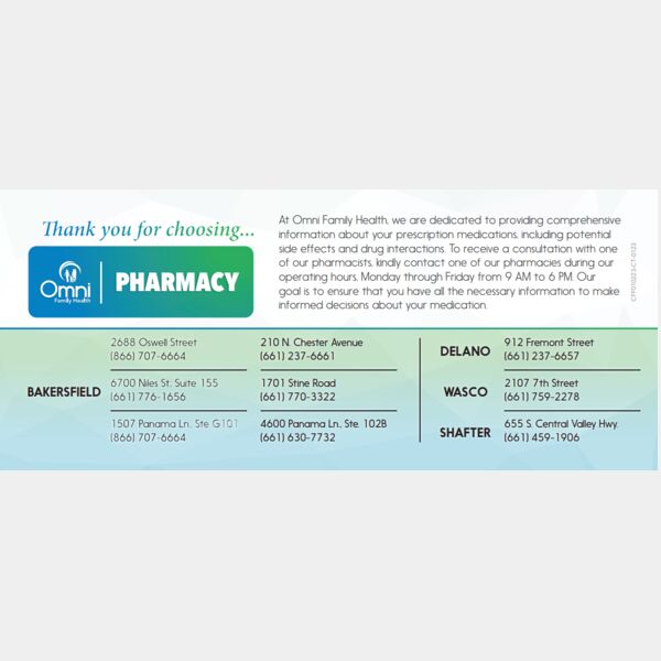 2024 Pharmacy Delivery Slip English Thumbnail