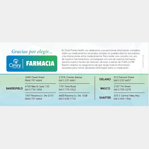 2024 Spanish Pharmacy Delivery Slip  Thumbnail