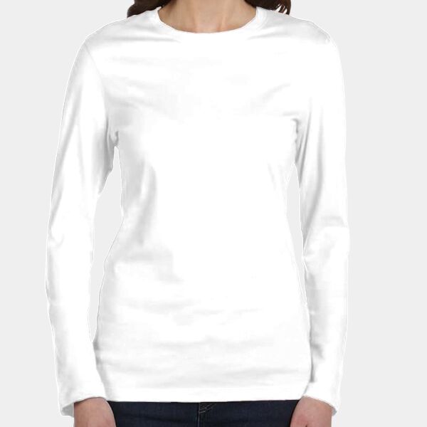Ladies' Jersey Long-Sleeve T-Shirt Thumbnail