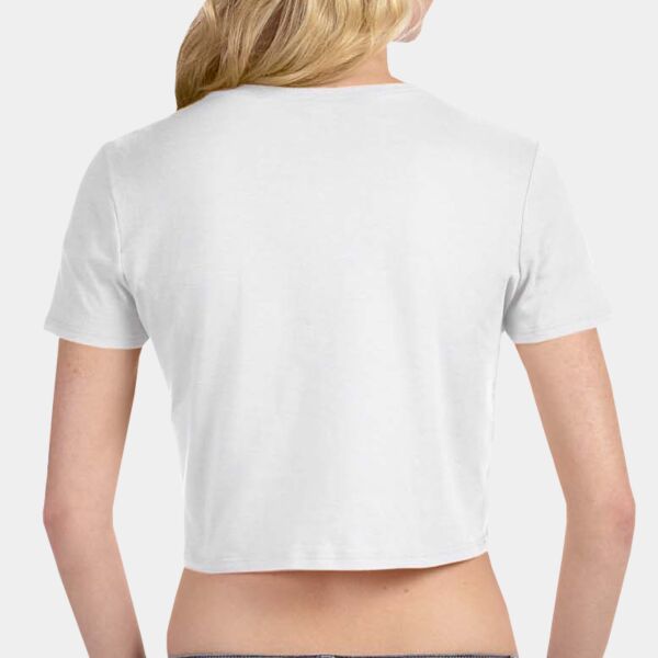 Ladies' Poly-Cotton Crop T-Shirt Thumbnail