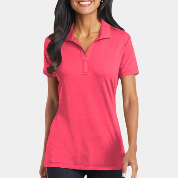 Ladies Cotton Touch Performance Polo Thumbnail