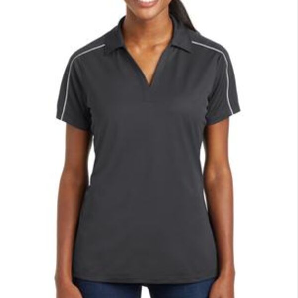 Ladies Micropique Sport Wick ® Piped Polo Thumbnail