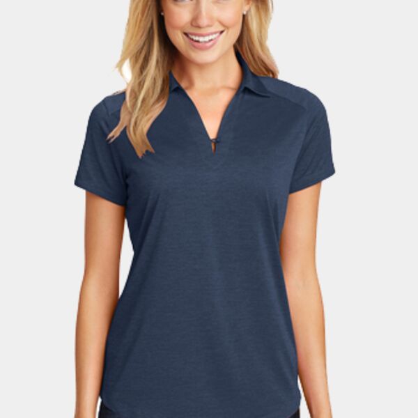 Ladies Digi Heather Performance Polo Thumbnail