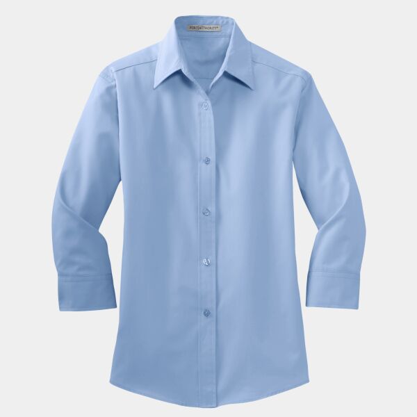 (DPSI) Ladies 3/4 Sleeve Easy Care Shirt Thumbnail