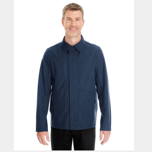 Men's Edge Soft Shell Jacket with Fold-Down Collar Thumbnail