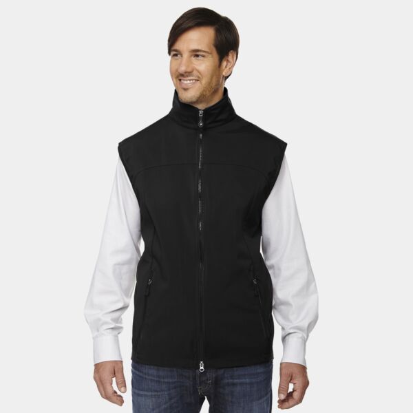 Men's Three-Layer Light Bonded Performance Soft Shell Vest Thumbnail