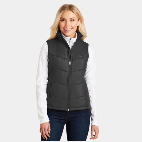 Port Authority® Ladies Puffy Vest Thumbnail