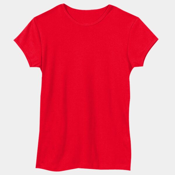 BE1001 Baby Rib Short Sleeve Crew Neck T-Shirt Thumbnail