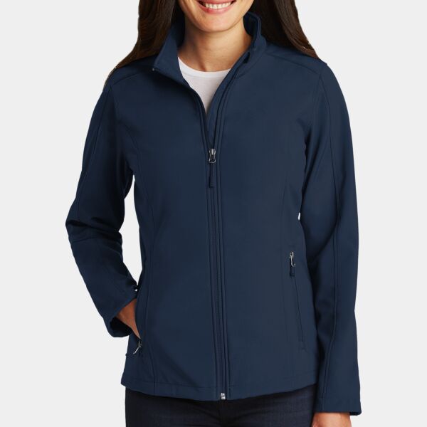 (OMNI) Ladies Core Soft Shell Jacket Thumbnail