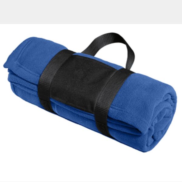 (OMNI) Fleece Blanket with Carrying Strap Thumbnail