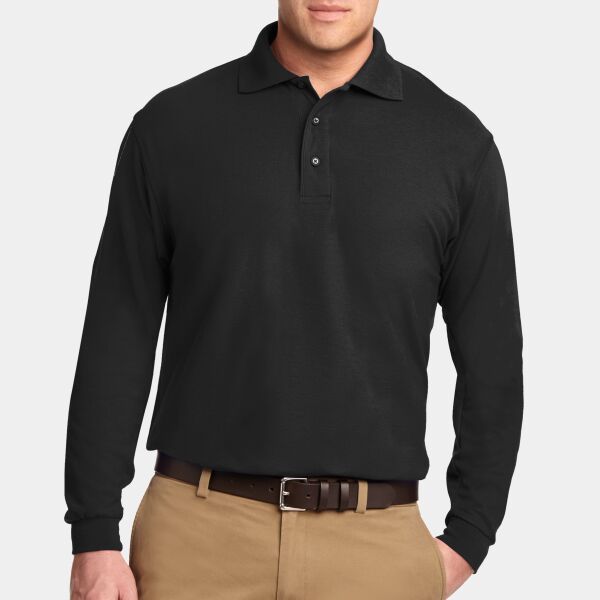 (DPSI) K500LS Long Sleeve Silk Touch™ Polo Thumbnail