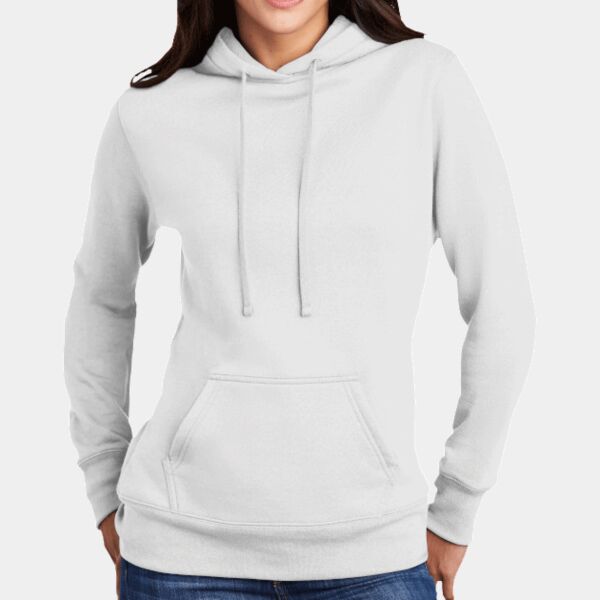® Ladies Core Fleece Pullover Hooded Sweatshirt Thumbnail